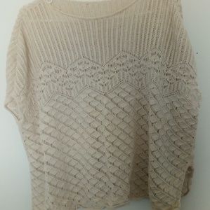 Crochet oversized shirt